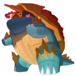 Gigantamax Drednaw  official artwork