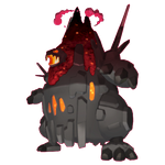 Gigantamax Coalossal  official artwork