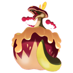 Gigantamax Appletun  official artwork