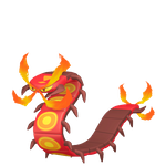 Centiskorch game sprite