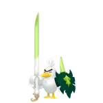 Sirfetch'd  official artwork
