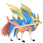Zacian (Crowned Sword) game sprite