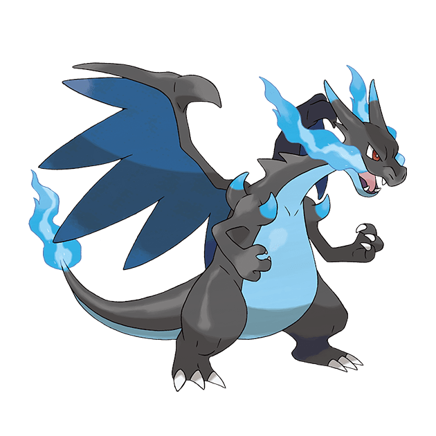 Mega Charizard X game sprite