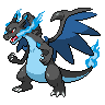 Mega Charizard X game sprite