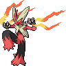Mega Blaziken game sprite