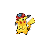 Pikachu (Sinnoh Cap) game sprite