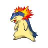 Typhlosion game sprite