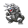 Aggron game sprite