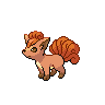 Vulpix game sprite