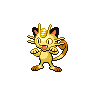 Meowth game sprite