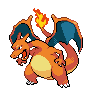 Charizard game sprite