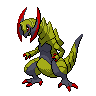 Haxorus game sprite