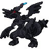 Zekrom game sprite