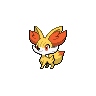 Fennekin game sprite