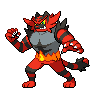 Incineroar game sprite