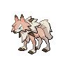 Lycanroc game sprite
